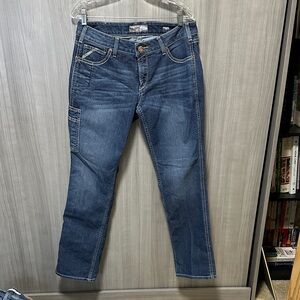 Ariat Mid Rise Straight Blue Jeans